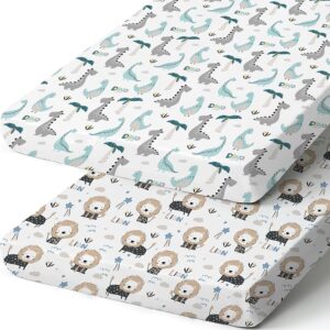 Brolex 2 Pack Mini Crib Sheets-VAT $34.63