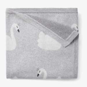 ELEGANT BABY - GREY SWAN BLANKET  $69.25 VAT