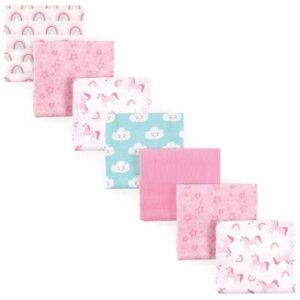 Luvable Friends Cotton Flannel Receiving Blankets 7pk VAT $37.10