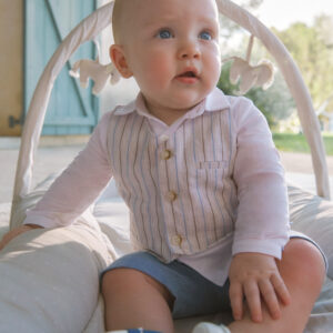 Mayoral Baby Boy Shorts & Vest Set- Lino-Rivie VAT $75.27