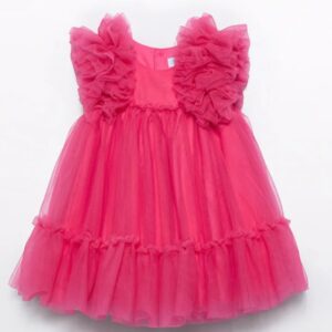 Abel & Lula Baby Girl Tulle Dress- Fucsia VAT $111.08
