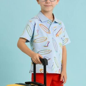 Mayoral Boys Short Sleeve Polo- Cielo VAT $37.73