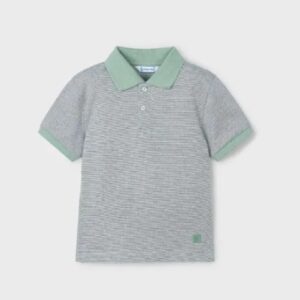 Mayoral Boy's Short Sleeve Polo Shirt- Laurel VAT $37.54