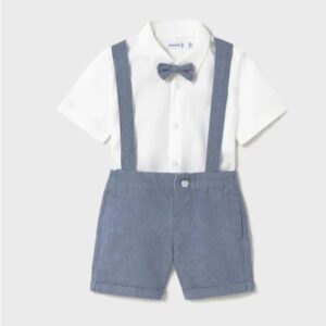 Mayoral Baby Boy 3 Piece Bermuda Set- Regata VAT $81.05