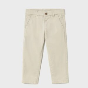 Mayoral Boy's Twill Basic Trousers- Hueso VAT $35.81