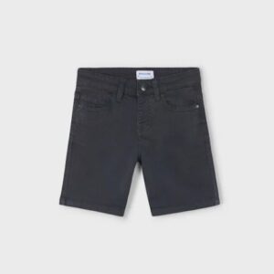 Mayoral Big Boys Basic 5 Pocket Twill Shorts- Asfalto VAT $35.81