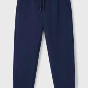 Mayoral Boys Basic Cuffed Fleece Trouser- Marino VAT $29.84