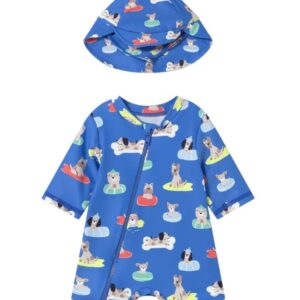 Mayoral Baby Boy Bathing Bodysuit Set w Hat VAT $48.89