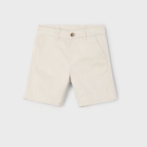 Mayoral Big Boys Basic Twill Chino Shorts- Hueso VAT $35.81