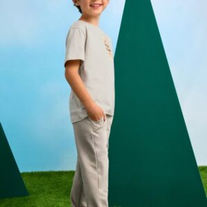 Mayoral Boys Basic Cuffed Fleece Trouser- Desierto VAT $29.84