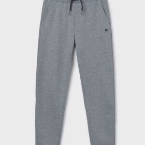 Mayoral Tween Boys Basic Cuffed Fleece Trousers-Gris Vig VAT $35.81