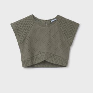 Mayoral Girls Knit Top- Musgo VAT $43.32