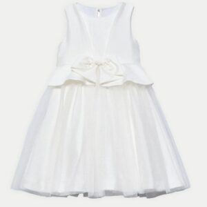 Mayoral Girls Combined Bow Dress- Nata VAT $222.53
