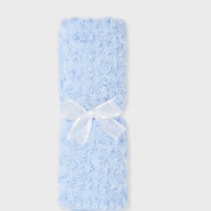 Mayoral Baby Fur Blanket- Cielo  VAT $68.92
