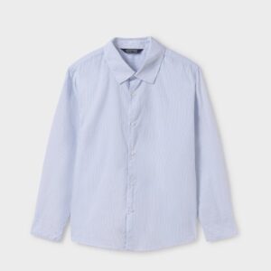 Mayoral Tween Boys Long Sleeve Dress Shirt- Cielo VAT $48.90