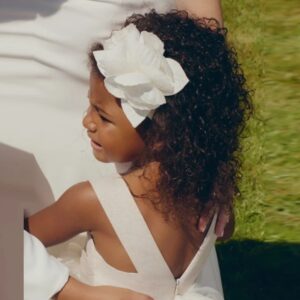 Mayoral Linen Shimmer Headband- Dorado VAT $41.01