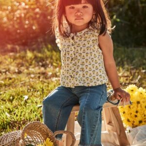 Mayoral Girls Denim Trousers- Medio VAT $43.31