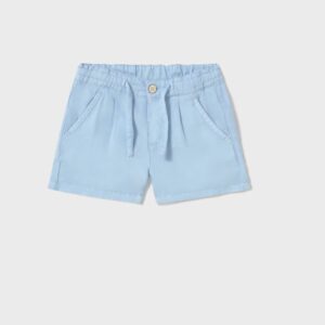 Mayoral Boys Linen Bermuda Shorts- Cielo VAT $30.93