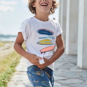 Mayoral Baby Boy Knit Printed Bermuda Set- Tablas VAT $48.90