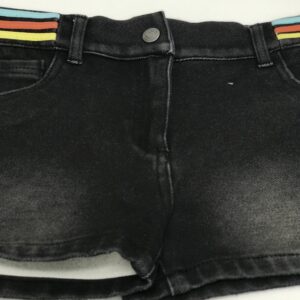 APPAMAN   GIRL BLACK SUMMER SHORTS $66.00 VAT