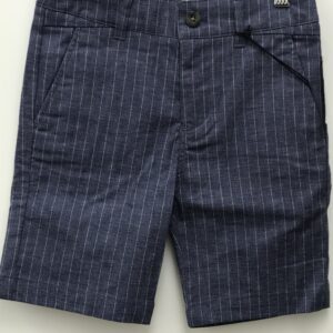 APPAMAN  CHAMBRAY STRIPE TROUSER SHORTS  $66.00 VAT