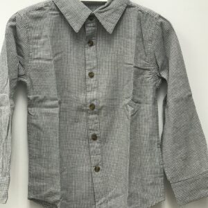 Appaman Bates Long Sleeve Shirt- Sage Houndstooth VAT $51.87