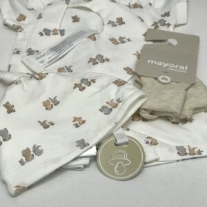 Mayoral Baby Boy Gift Set- Natural VAT $56.60