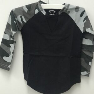 Boys Baseball Tee- Black VAT $45.37