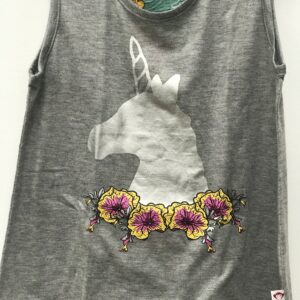 APPAMAN TOPANGA GREY SHIMMER TANK TOP $41.25 VAT