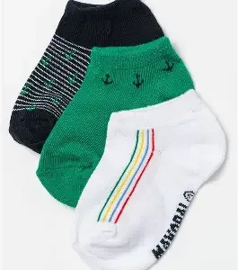 Mayoral 3 Pair Short Socks Set VAT $11.83