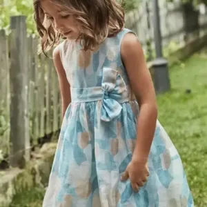 Mayoral Girls Printed Dress- Cielo VAT $94.33
