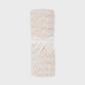 Mayoral Baby Fur Blanket- Avellana VAT $68.92