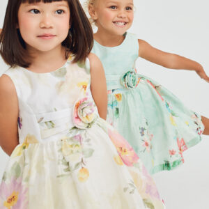 Abel & Lula Toddler Girl Linen Dress- Lila VAT $157.47