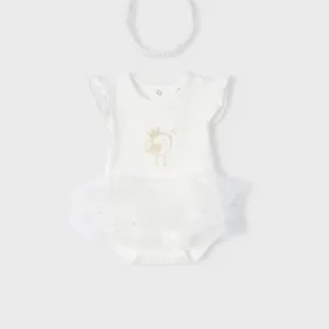 Mayoral Baby Girl Tutu & Headband Set VAT $36.85