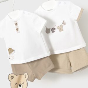 Mayoral Baby Boy 4pc Knit Set- Frappe VAT $67.76