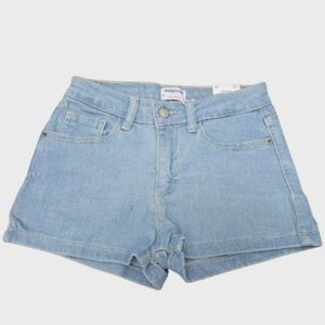 Mayoral Big Girls Basic Denim Shorts- Claro VAT $40.04