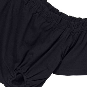 Mayoral Tween Girl Heart Detail Short Sleeve Shirt- Negro VAT $30.23