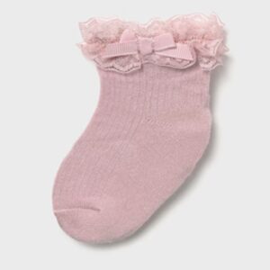 Mayoral Baby Girl Lace Trim Socks- Rosa Baby VAT $13.09