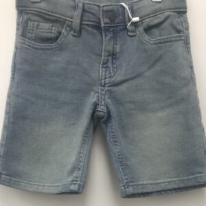 Mayoral Big Girl Denim Basic 5 Pocket Shorts- Grey Blue VAT $39.85