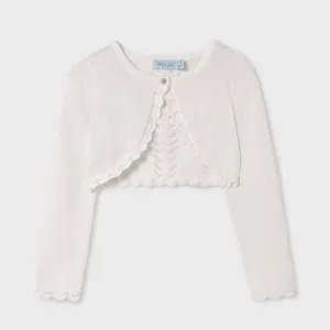 Abel and Lula Girls Knit Bolero- Nata VAT $72.19