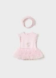Mayoral Baby Girl Tutu and Headband Set- Flor VAT $48.90