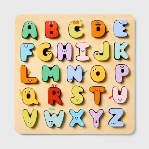 Wooden ABC Puzzle - 27pc VAT$22.00