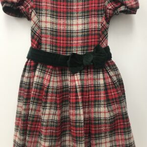 ABEL & LULA   BOTELLA  PLAID DRESS $139.85 VAT