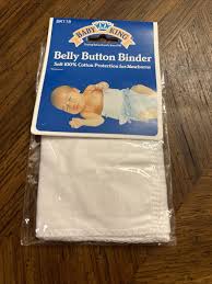 BABYKING  NEWBORN-  100% COTTON BELLY BUTTON BINDER  $2.75 VAT