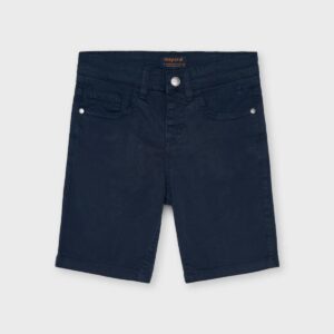 Mayoral Big Boys Basic 5 Pocket Twill Shorts- Marino VAT $35.81