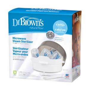 DR.BROWN'S MICROWAVE STEAM STERILIZER $53.32